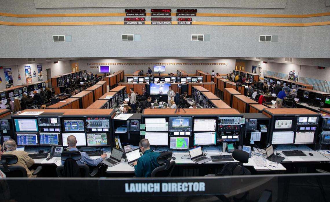 The firing room is where the final decision to launch fight to the moon will be made.