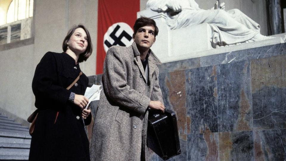 Sophie y Hans Scholl en la película de 1982 
