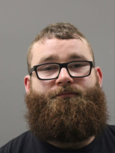 Christopher Tomasello, 31, of Blountsville is charged with human trafficking first degree, traveling to meet a child for unlawful sex act and electronic solicitation of a child. (Photo: Limestone County Sheriff’s Office)