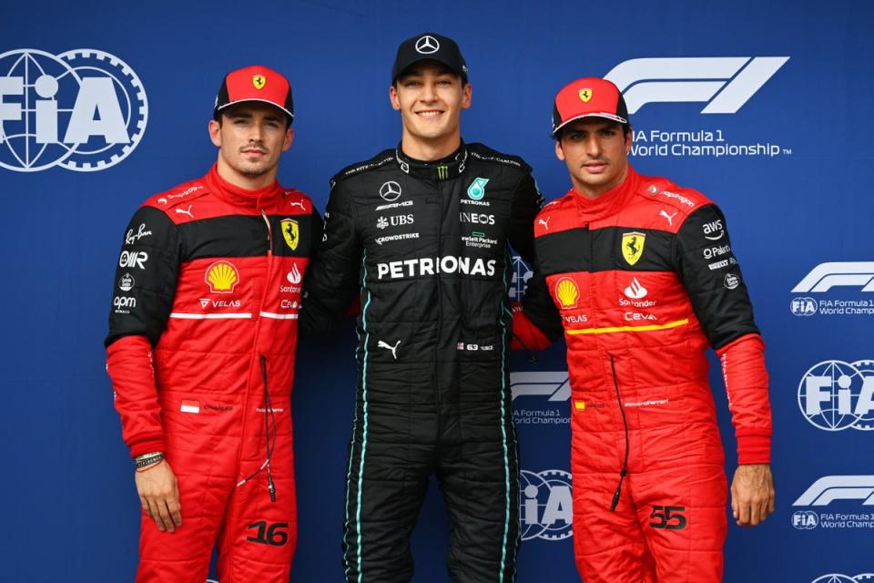 While it is good news for Russell, Charles Leclerc and Carlos Sainz may well be disappointed (Getty Images)