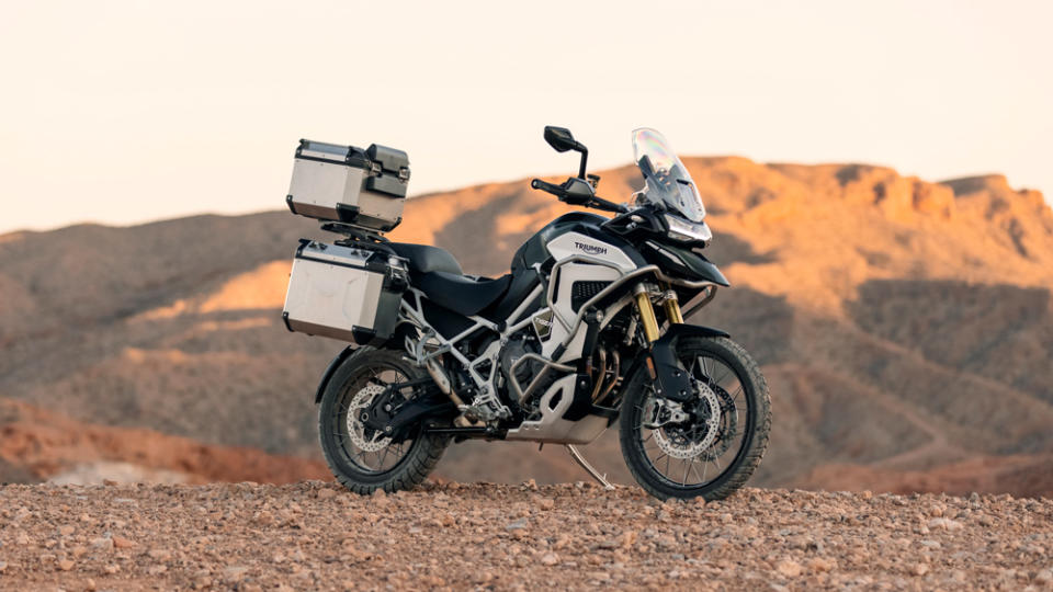 The Tiger 1200 Rally Explorer. - Credit: Photo: Courtesy of Triumph Motorcycles Ltd.