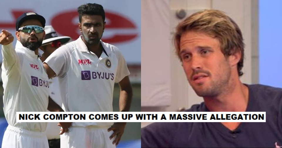 Virat Kohli, Ravichandran Ashwin, Nick Compton