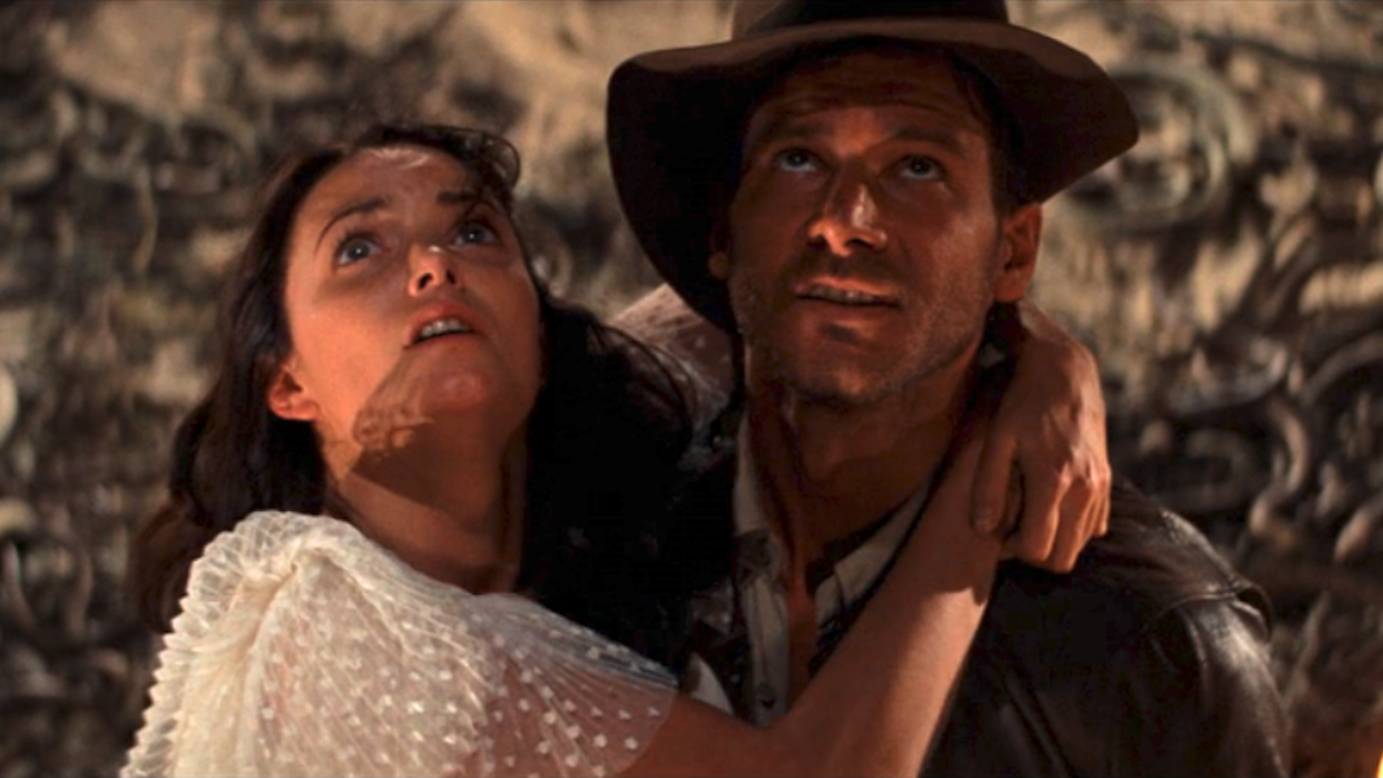  Marion and Indiana Jones in Raiders of the Lost Ark 