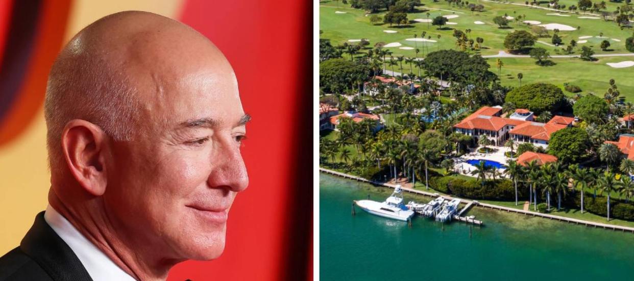 Jeff Bezos scooped up 3 mansions on this exclusive Florida island, spending nearly $250M in total — 3 ways to invest in multiple properties if you’re aren’t a 'Billionaire Bunker' resident