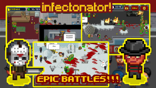 Infectonator 散播病毒散播愛咦!? 殭屍病毒危機，app說明由三嘻行動哇@Dr.愛瘋所提供