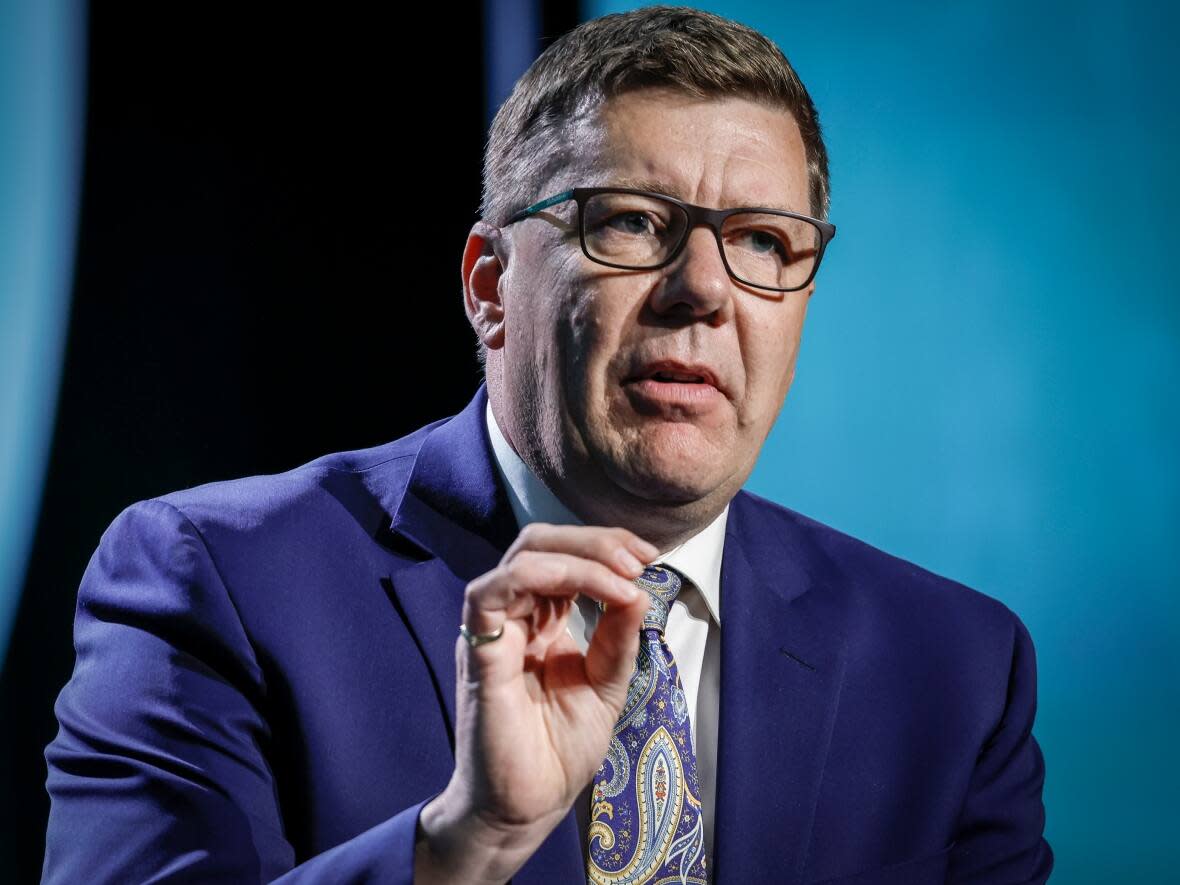 Saskatchewan Premier Scott Moe's government says it will no longer remit the federal carbon levy on natural gas. (Jeff McIntosh/The Canadian Press - image credit)