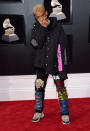 <p>Jayden Smith attends the 60th Annual Grammy Awards at Madison Square Garden in New York on Jan. 28, 2018 .(Photo: John Shearer/Getty Images) </p>