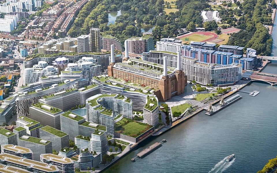 Battersea Power Station has been valued at £1.6bn