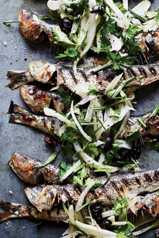 <p>Sardines are great practice for <a rel="nofollow noopener" href="http://www.drozthegoodlife.com/healthy-food-nutrition/a2001/surprising-foods-you-can-grill/" target="_blank" data-ylk="slk:grill novices;elm:context_link;itc:0;sec:content-canvas" class="link ">grill novices</a> because the oily fish is harder to overcook than its more delicate white fish cousins. Here, the D-rich fish has been not only grilled, but combined with a Mediterranean-inspired salad to add that extra tang with each bite.</p><p>3 sardines have 69 IU of vitamin D (11% DV for people under 70, 8% for people 70+).</p><p>Grab the recipe from <a rel="nofollow noopener" href="http://www.delish.com/cooking/recipe-ideas/recipes/a22807/grilled-sardines-herbed-fennel-olive-salad-recipe-fw0614/" target="_blank" data-ylk="slk:Delish;elm:context_link;itc:0;sec:content-canvas" class="link ">Delish</a>.</p>