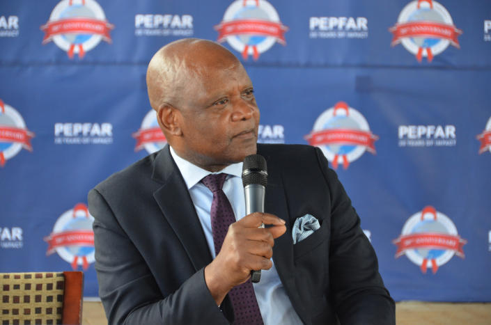 Ambassador John Ngengasong, a native of Cameroon and the former head of the Africa CDC,
was confirmed by the Senate
as PEPFAR’s leader in May. (PEPFAR)