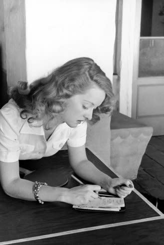 Bette Davis notes