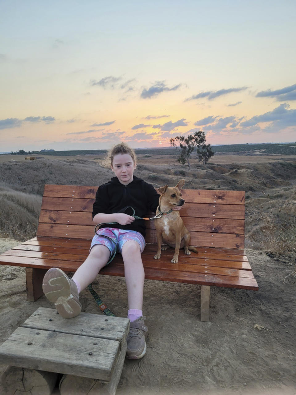 This undated photo released by Hostages and Missing Families Forum Headquarters shows Emily Hand, 9 years old, from Kibbutz Be’eri. Emily was one of the 13 Israeli and four hostages Hamas released late Saturday, Nov. 25, 2023, in the second round of swaps under a cease-fire deal, the Israeli military said, after the militant group initially delayed the exchange for several hours and claimed that Israel had violated the terms of a truce deal. (Hostages and Missing Families Forum headquarters via AP)