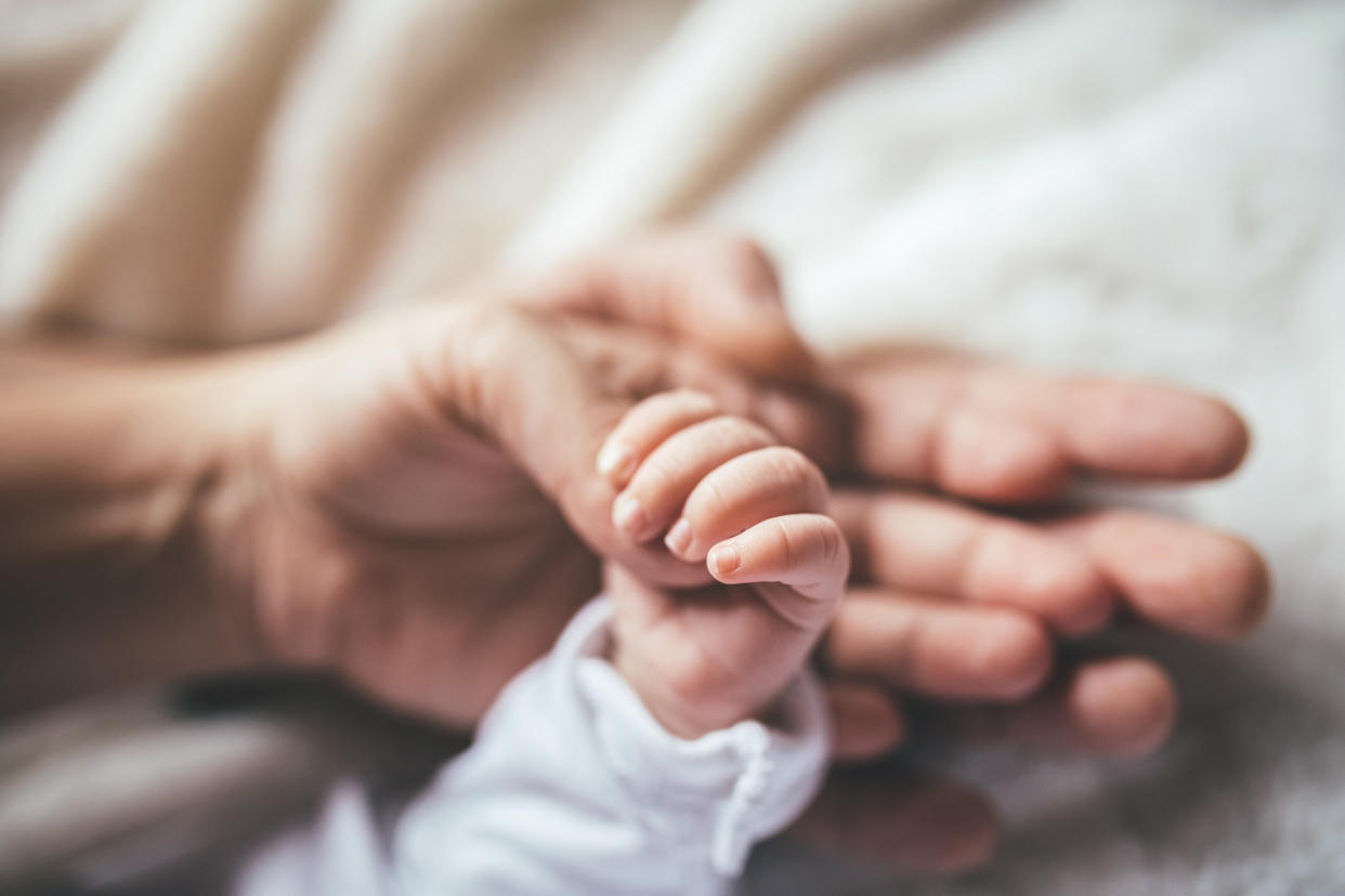 A baby has been born after a womb transplant from a dead donor in a medical first [Photo: Getty]