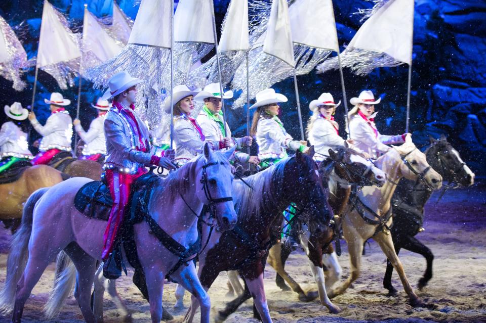 Dolly Parton's Stampede presents a holiday-themed show every Christmas season.