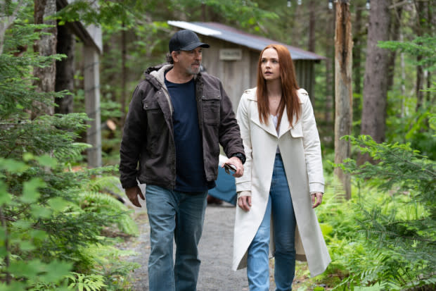 (L-R): Scott Patterson as Sully Sullivan and Morgan Kohan as Maggie Sullivan<p>Freemantle</p>