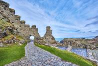 <p>Over in Cornwall, Tintagel is a brooding 13th-century castle which sits on the rugged and spectacular Atlantic coast. Made famous by the legends of King Arthur, it's a wonderful place to sit and enjoy a picnic right by the glistening waters.</p>