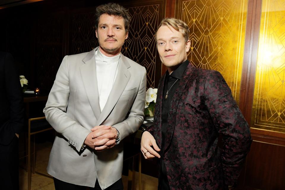 They didn't meet onscreen, but offscreen, Pascal A.K.A. Obryn Martell hung out with Alfie Allen A.K.A. Theon Greyjoy. 