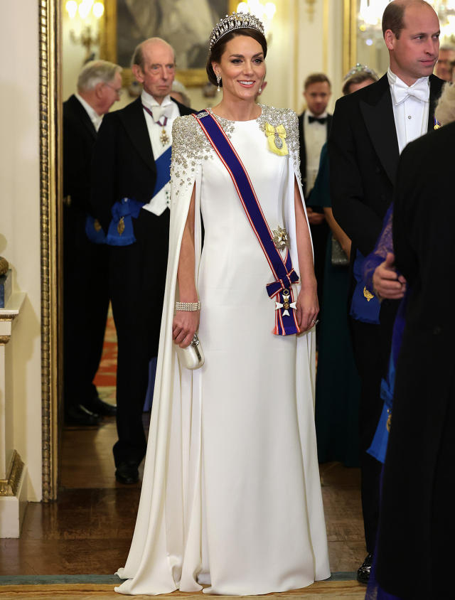 Queen Consort Camilla follows Queen Elizabeth's style precedent with famous  accessory