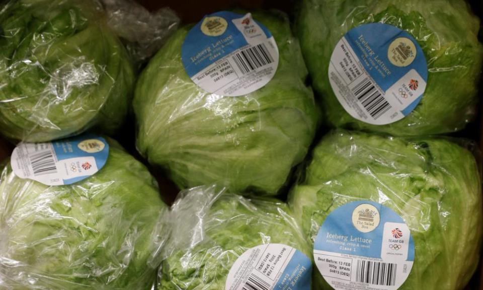 Iceberg lettuces