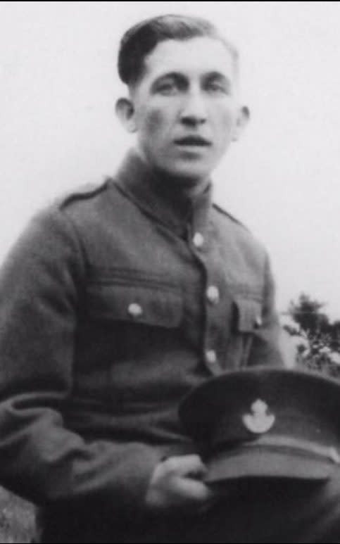 Fusilier Edward Graham was killed in action in Sicily in 1943, 22 days after his wife gave birth to twin sons. - MoD