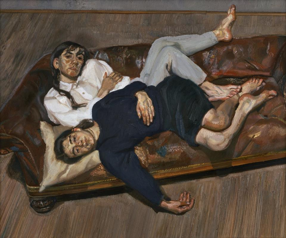 Bella and Esther, Lucian Freud, 1988 (© The Lucian Freud Archive. All Rights Reserved 2022/ Bridgeman Images)