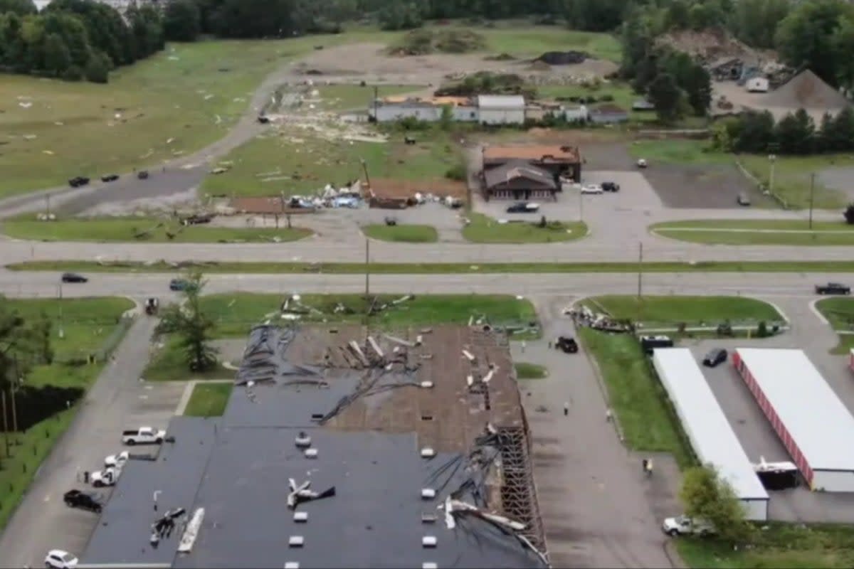 The Kent County Sheriff's Office said a 21-year-old woman and two young girls, ages 3 and 1, died in storms on Thursday (Kent County Sheriff's Office)