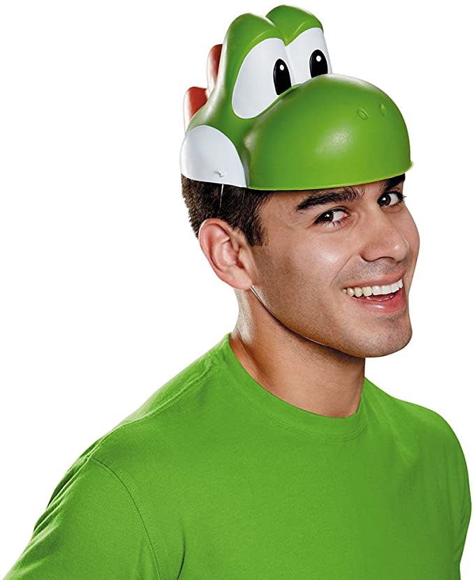 Disguise Costumes Men's Yoshi Mask. Image via Amazon.