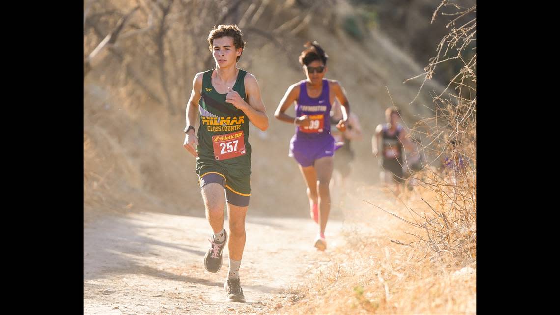 Hilmar High School junior Jeffery Mendonca is the Merced Sun-Star Male Cross Country Athlete of the Year. Submitted by Scott Winton