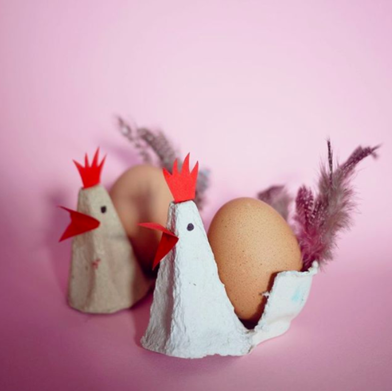 <p>@kayjaysews</p><p>Don't throw away egg cartons after you've decorated Easter eggs. Upcycle the cartons into chicken egg holders!</p><p>From Instagram user <a href="https://www.instagram.com/p/BS5WLNsh6mG/?igshid=r3ygb4drl1w5" rel="nofollow noopener" target="_blank" data-ylk="slk:@kayjaysews;elm:context_link;itc:0;sec:content-canvas" class="link ">@kayjaysews</a>.</p>