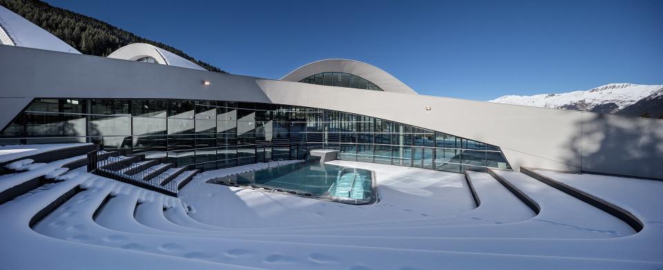 Aquatic Centre "Aquamotion" Courchevel in Courchevel, France by Auer Weber (2015)