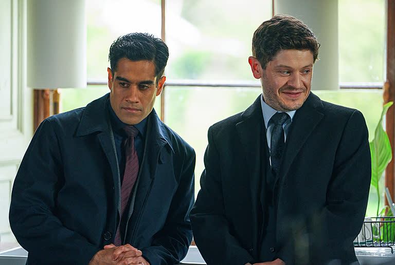 Honey (SACHA DHAWAN) & Molina (IWAN RHEON) in Wolf