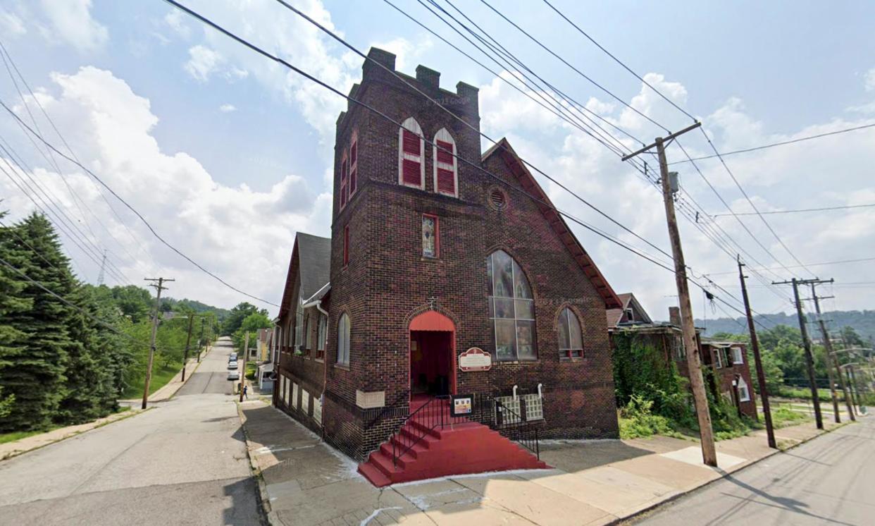 <span>Jesus' Dwelling Place church in Braddock, Pennsylvania.</span><span>Photograph: Google Maps</span>