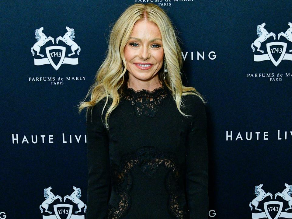 Kelly Ripa at the Haute Living celebration for her memoir "Live Wire: Long-Winded Short Stories."
