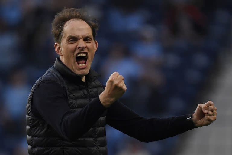 Thomas Tuchel, eufórico.