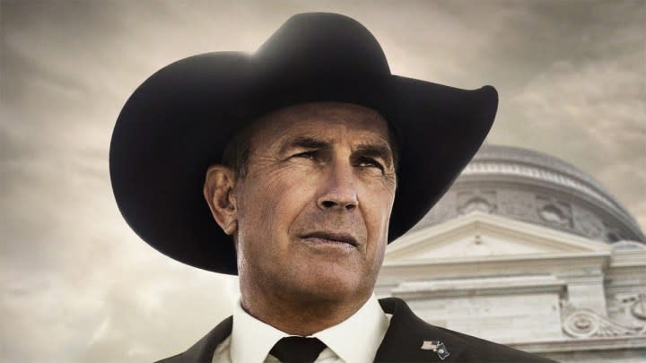 Kevin Costner in Yellowstone.