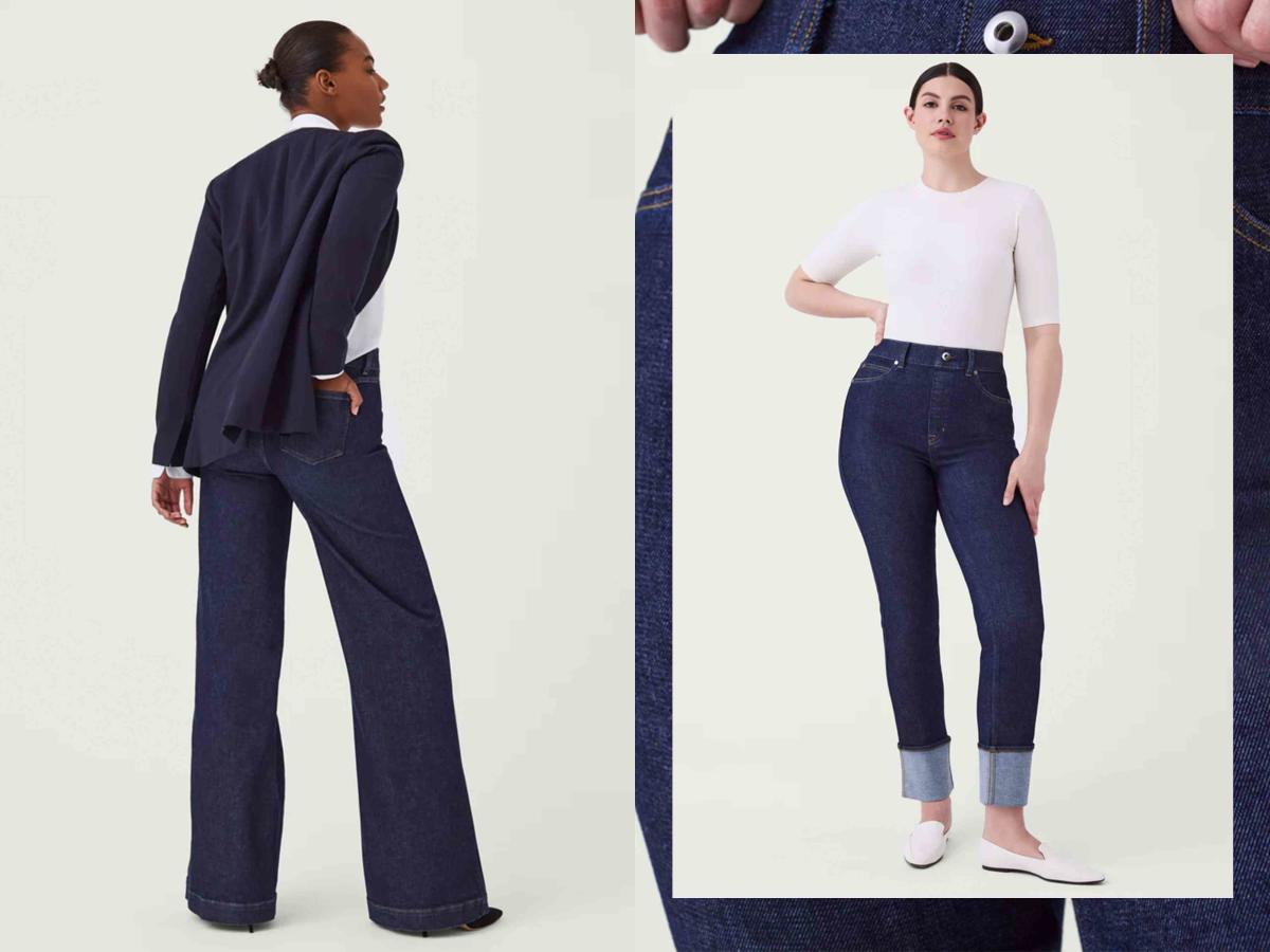 Spanx Expanded Its Smoothing Denim Collection With 4 New Styles That  “Flatten and Flatter,” Shoppers Say