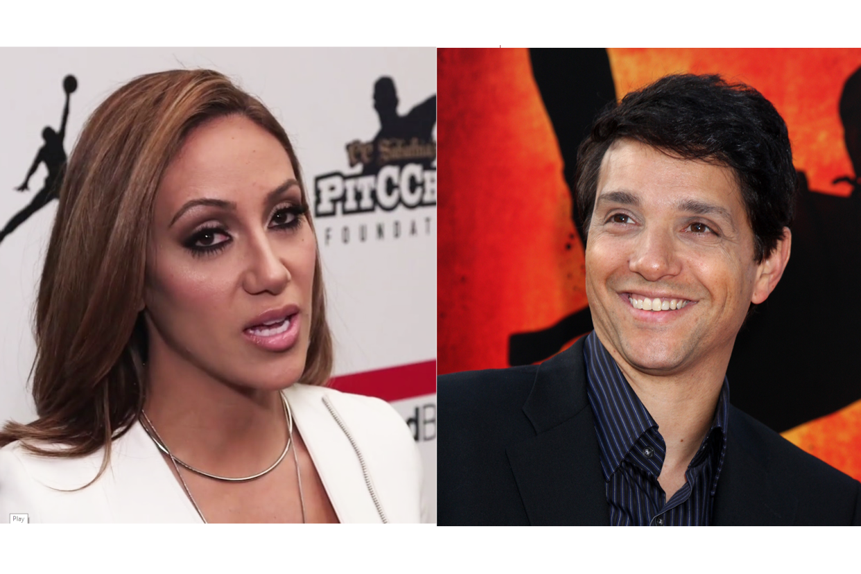 Melissa Gorga and Ralph Macchio