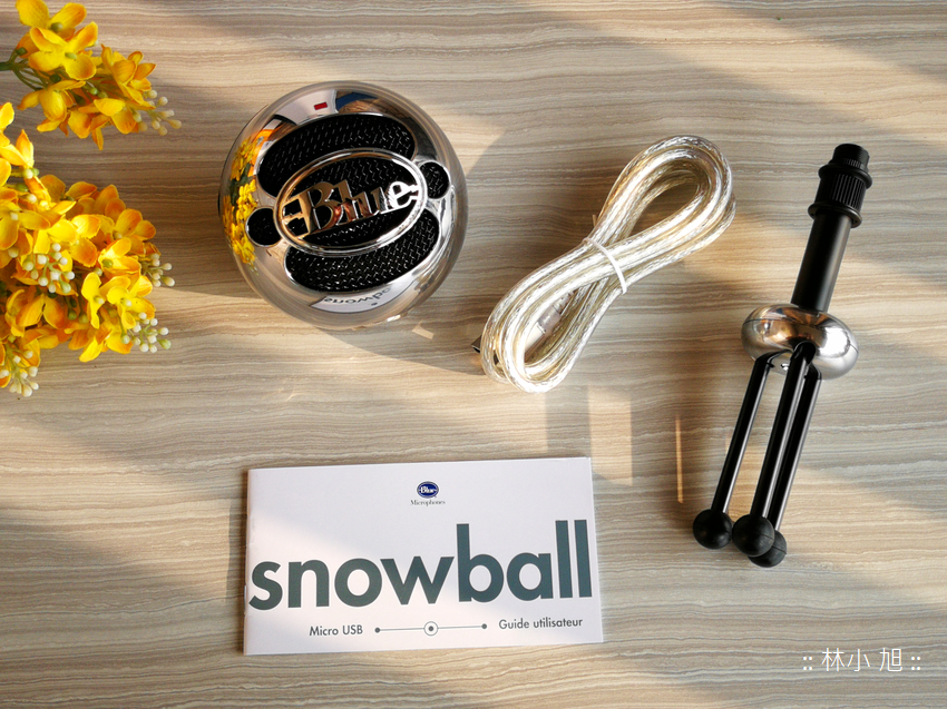 專業電競直播主與網紅的桌上型收音專家！美國 BLUE Snowball 雪球/Snowball iCE 小雪球 USB 麥克風開箱