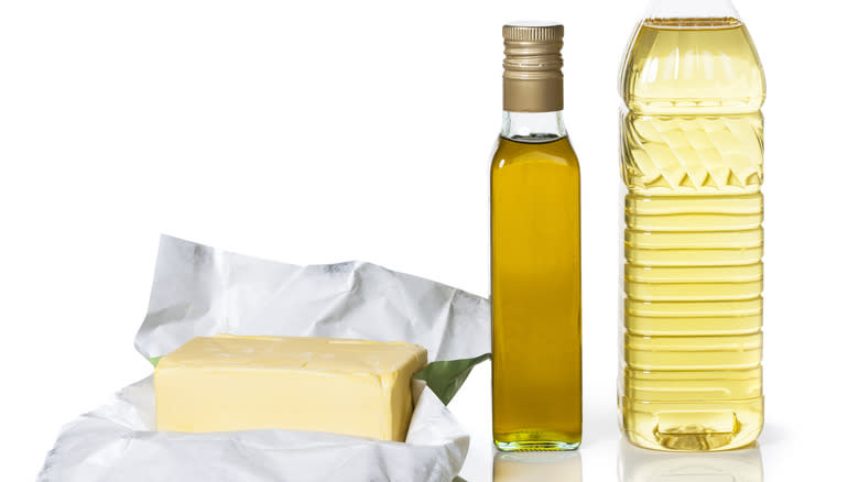 different cooking oils and fats