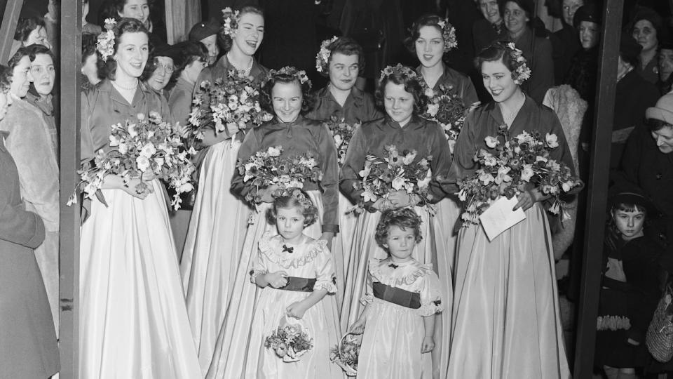 1952: Camilla at St. Marks Church