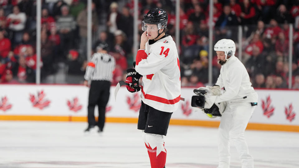 Canada suffered a shocking defeat in its opening game at the World Juniors. (THE CANADIAN PRESS/Darren Calabrese)