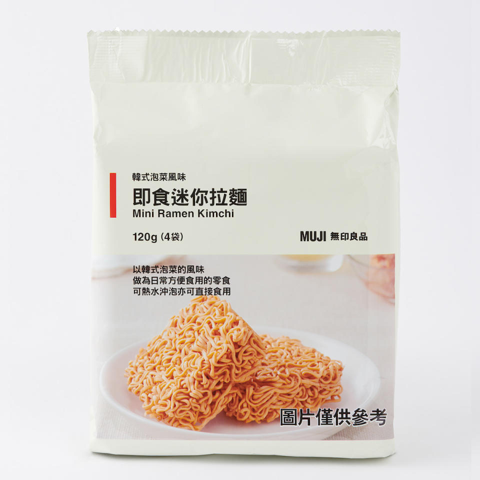 即食迷你拉麵(韓式泡菜風味)，NT$39 喜歡韓式料理的人絕對不能錯過，日常方便食用的零食搭配韓式泡菜風