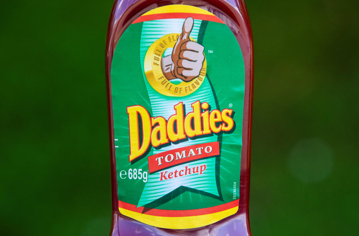 A toddler had an allergic reaction to a preservative in a Daddies Ketchup bottle [Photo: SWNS]