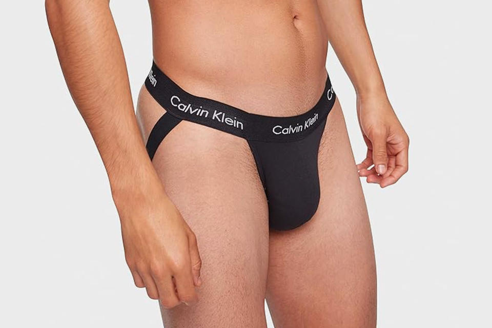 Calvin Klein Cotton Jock Strap 3-Pack