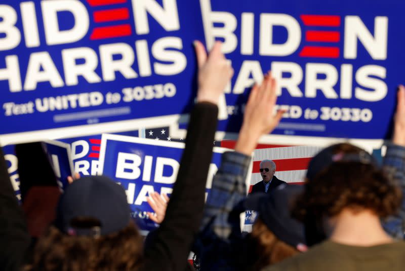 Joe Biden campaigns in Minnesota