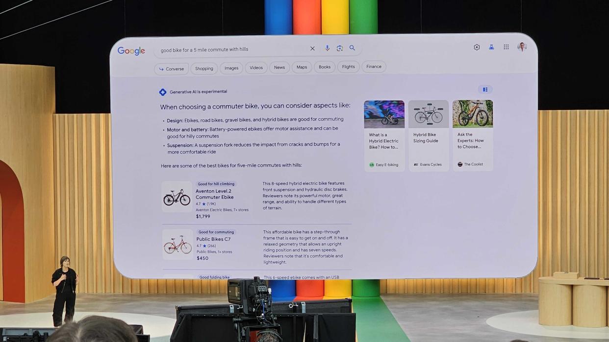  Google Search shopping feature powered by Google AI 