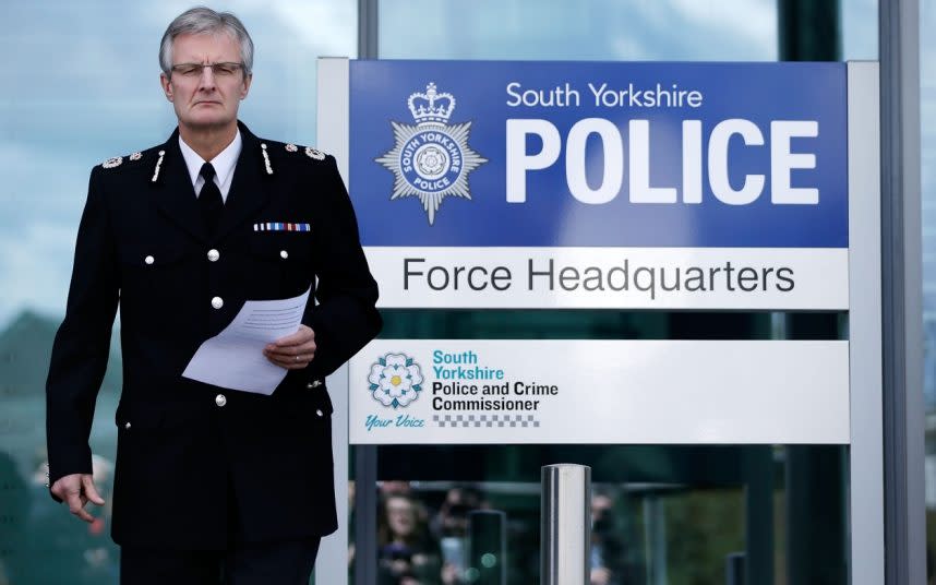 Former South Yorkshire Police Chief Constable David Crompton - Credit: Matthew Lloyd/Getty Images