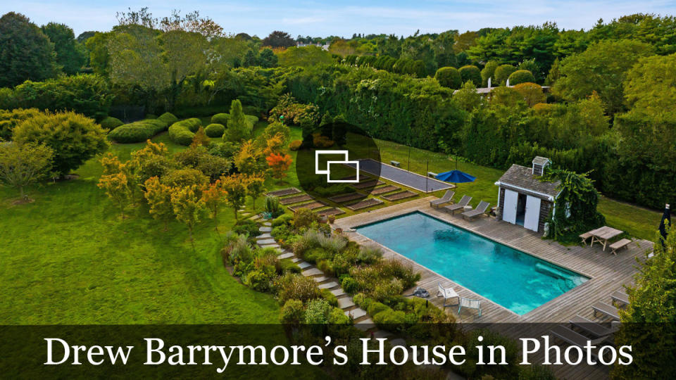 Drew Barrymore House Hamptons
