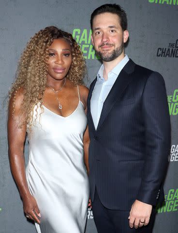 Jim Spellman/Getty Serena Williams and Alexis Ohanian