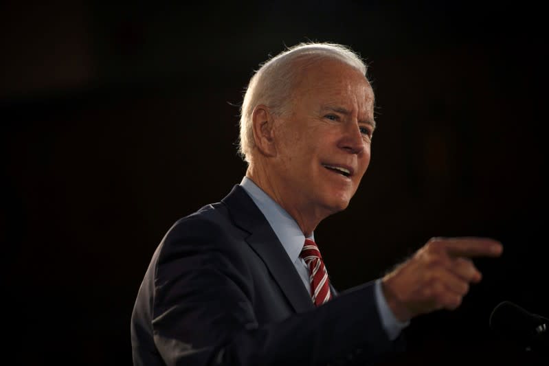 Democratic presidential candidate and former Vice President Joe Biden visits Scranton